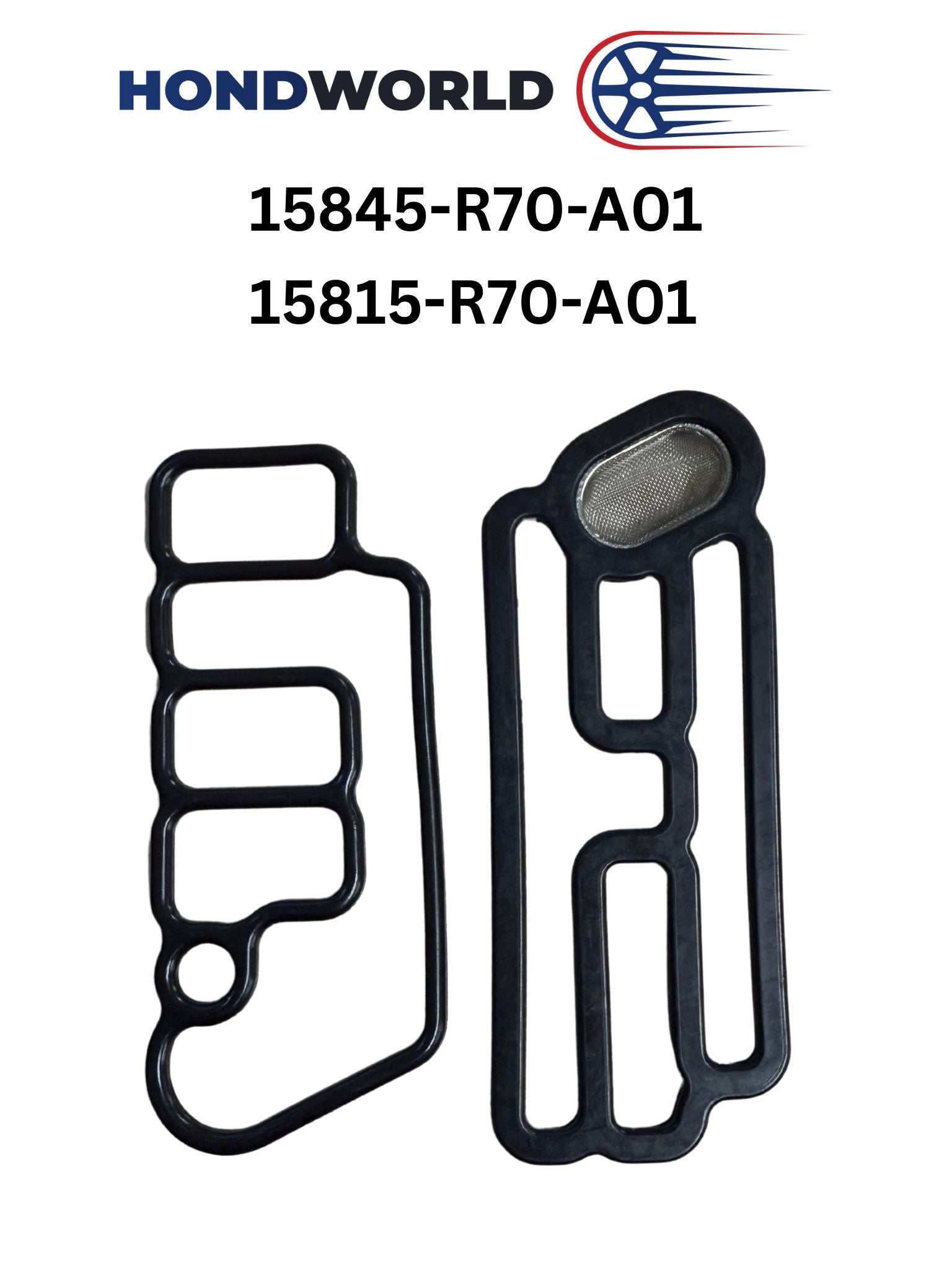 CP3 3.5L V6 Accord VTEC Solenoid Gasket Set (15845-R70-A01 & 15815-R70-A01)